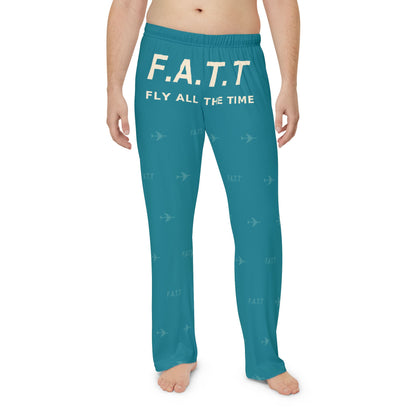 F.A.T.T Men's Flight Lounge Pants — Teal / Cream