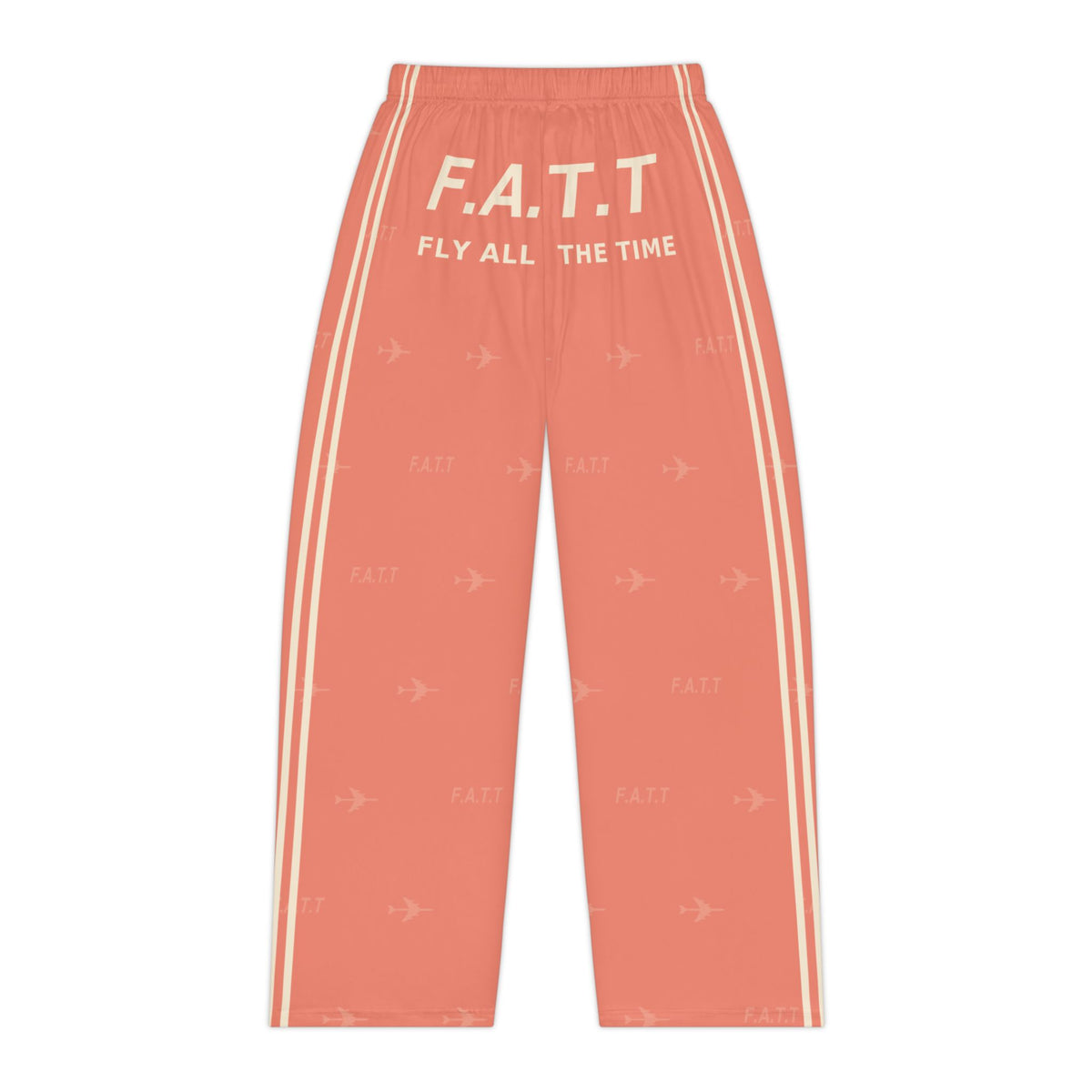 F.A.T.T Women's Flight Lounge Pants — Coral / Cream