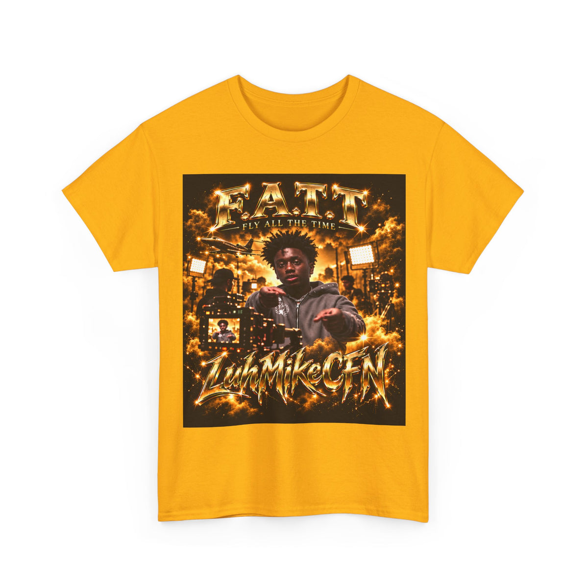 F.A.T.T LuhMikeCFN Graphic Tee — Matching Colors | 15×17 Front + Back