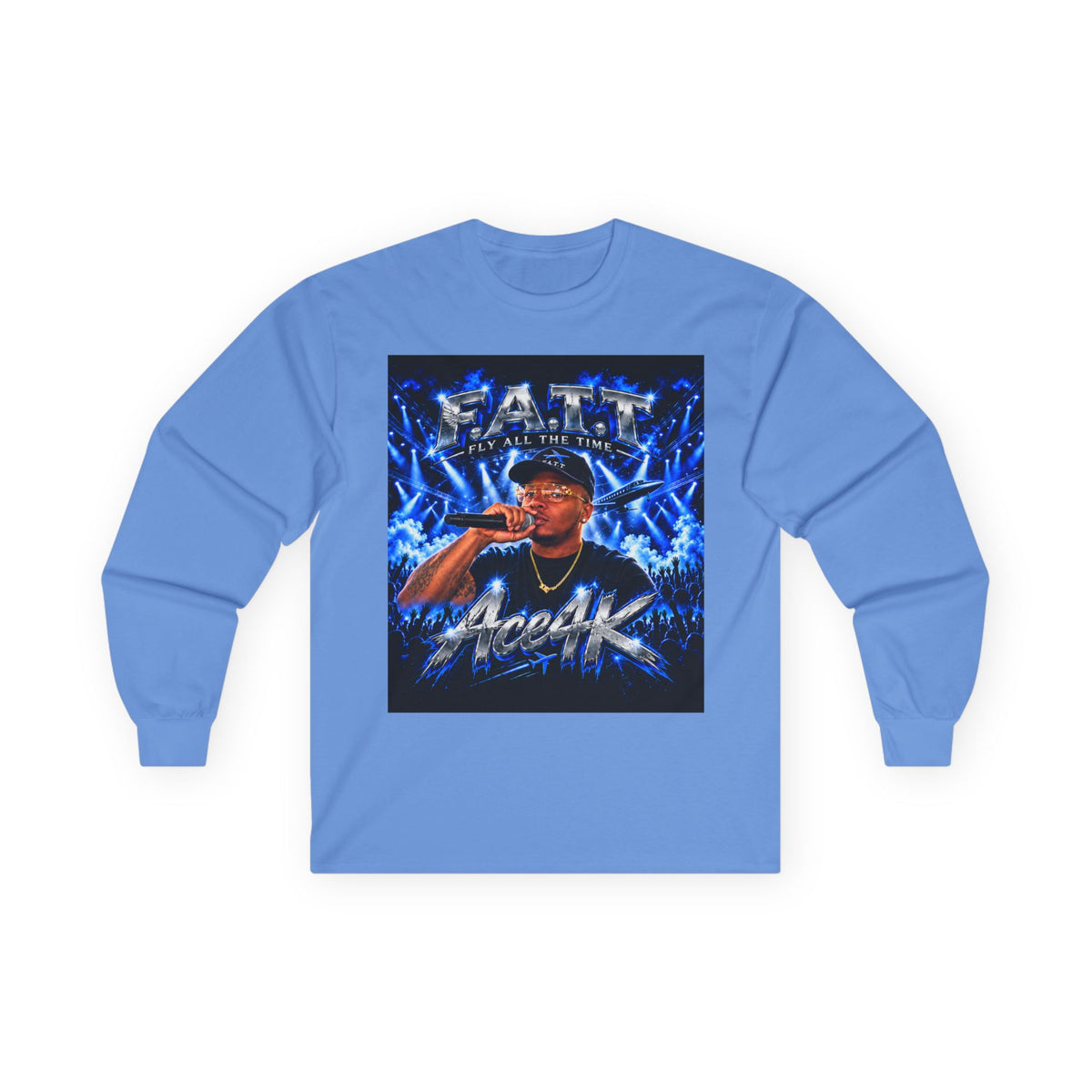 F.A.T.T Ace4K Cotton Long Sleeve — Front + Back