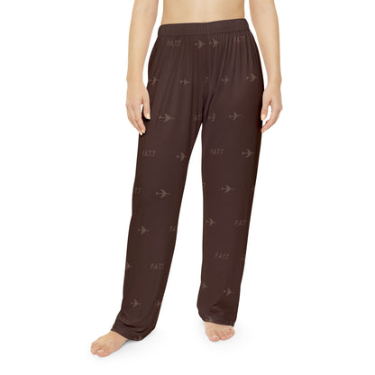 F.A.T.T Women's Flight Lounge Pants — Chocolate / Cream