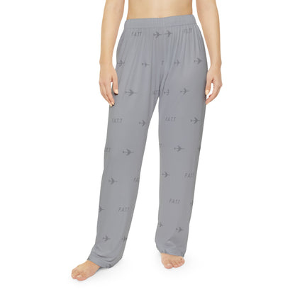 F.A.T.T Women's Flight Lounge Pants — Heather Gray / Black
