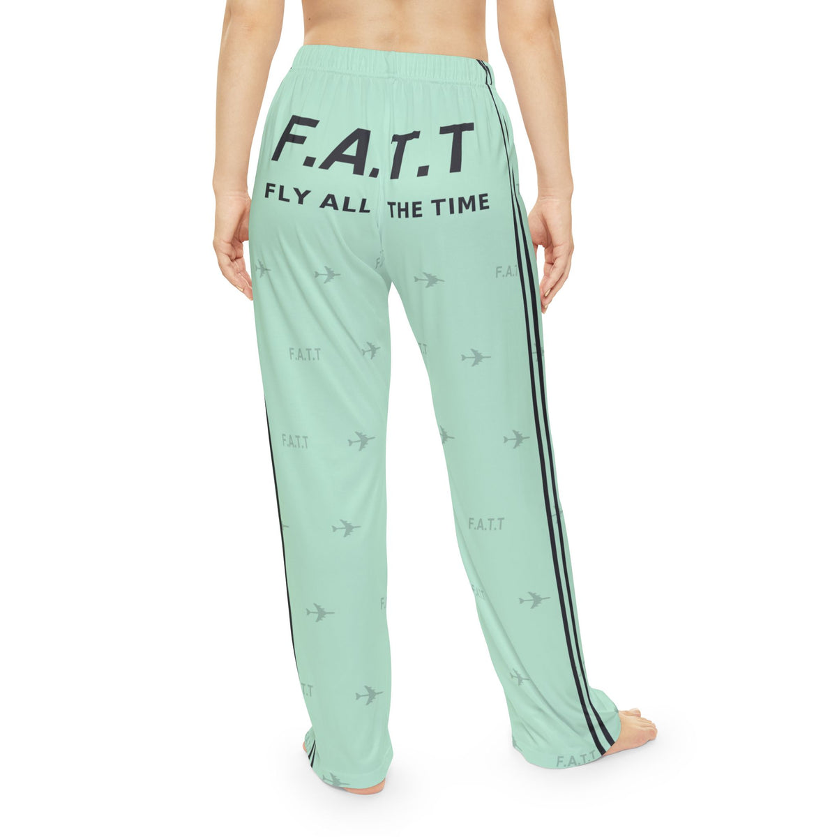 F.A.T.T Women's Flight Lounge Pants — Mint / Charcoal