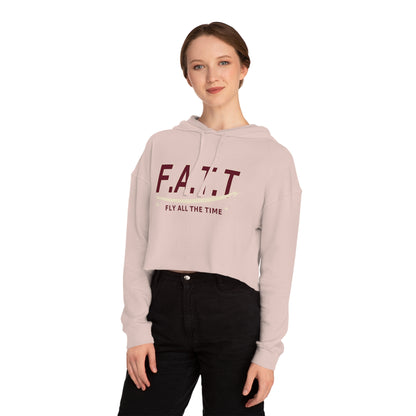 F.A.T.T Women's Flight Cropped Hoodie