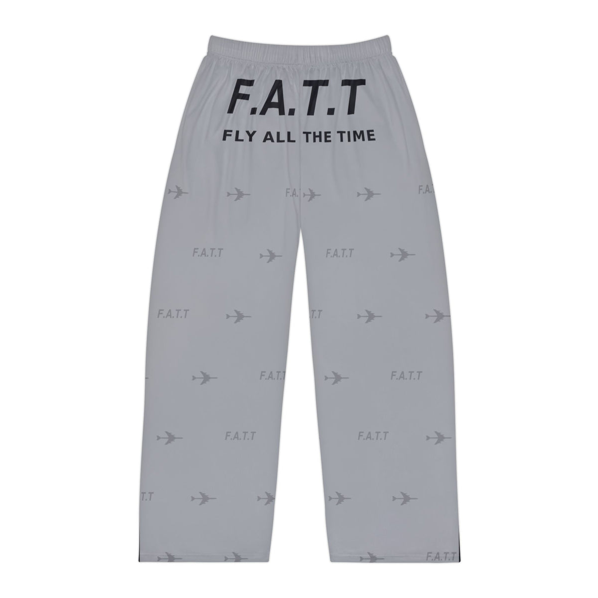 F.A.T.T Men's Flight Lounge Pants — Heather Gray / Black