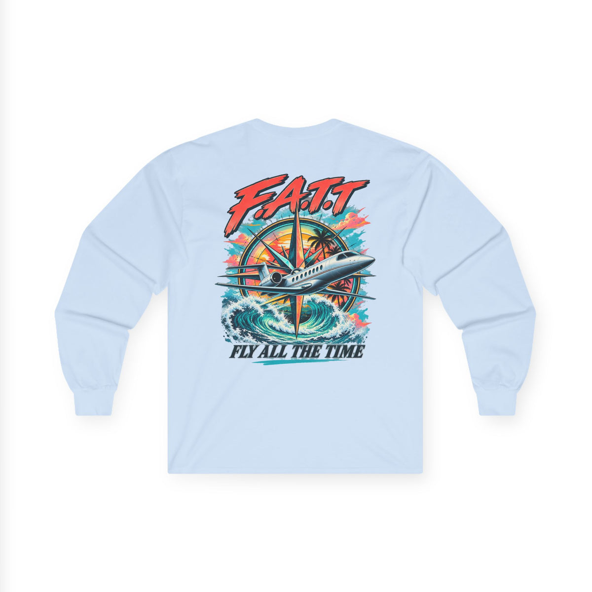 F.A.T.T Tropical Coastal Flight Graphic Long Sleeve