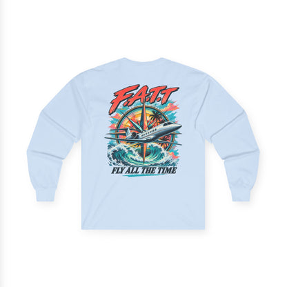 F.A.T.T Tropical Coastal Flight Graphic Long Sleeve