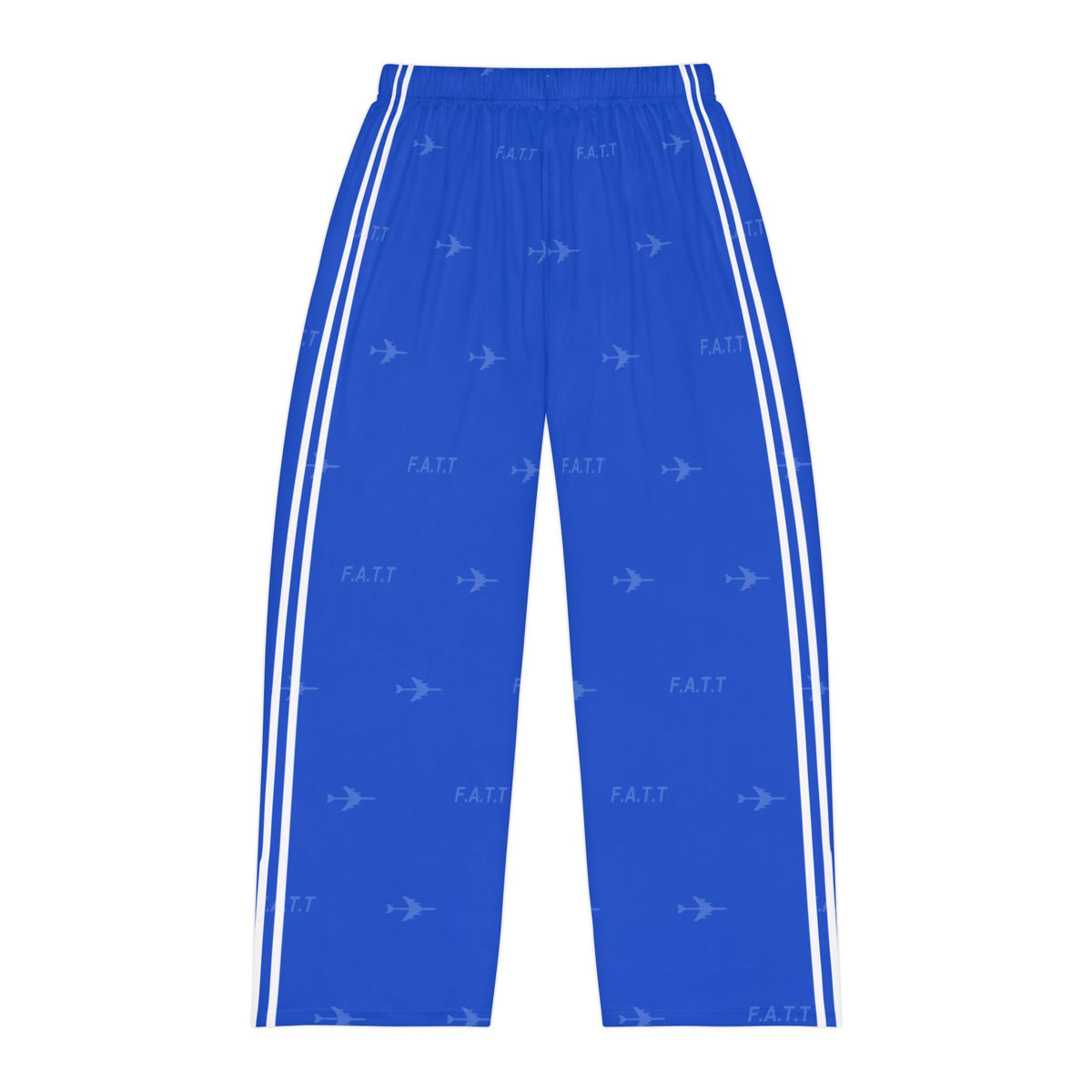 F.A.T.T Men's Flight Lounge Pants — Cobalt / White