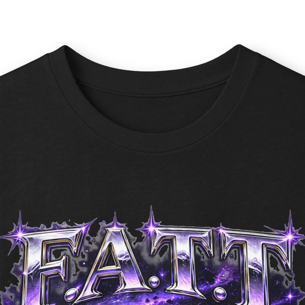 F.A.T.T Purple Space Flight Graphic Long Sleeve