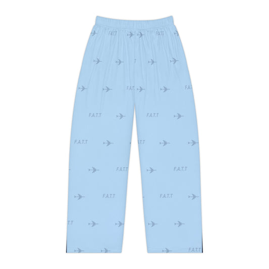 F.A.T.T Women's Flight Lounge Pants — Sky Blue / Navy
