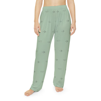 F.A.T.T Women's Flight Lounge Pants — Sage / Black