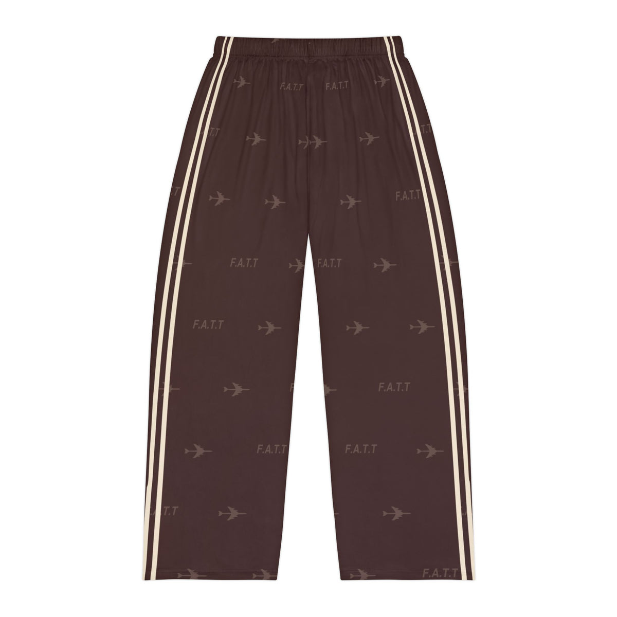 F.A.T.T Men's Flight Lounge Pants — Chocolate / Cream