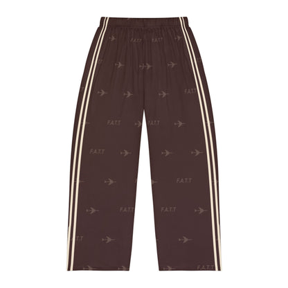 F.A.T.T Men's Flight Lounge Pants — Chocolate / Cream
