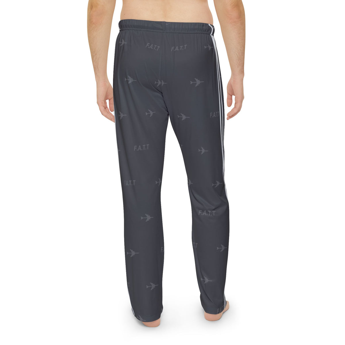 F.A.T.T Men's Flight Lounge Pants — Charcoal / Silver