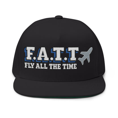 F.A.T.T Detroit Jersey Matching Snapback — Blue / Silver | Cotton