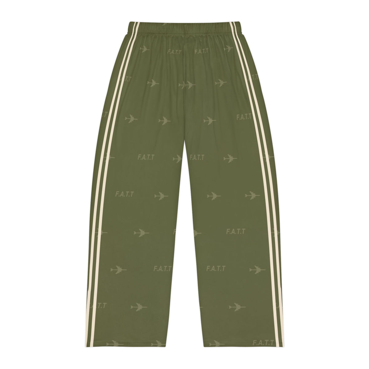 F.A.T.T Men's Flight Lounge Pants — Olive / Cream