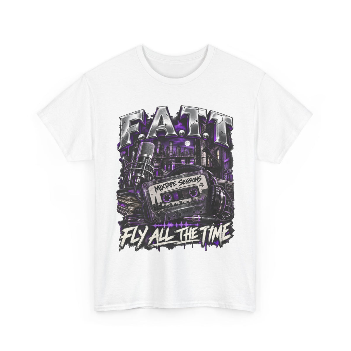 F.A.T.T Mixtape Graphic Tee — Concord | Cotton S–5XL