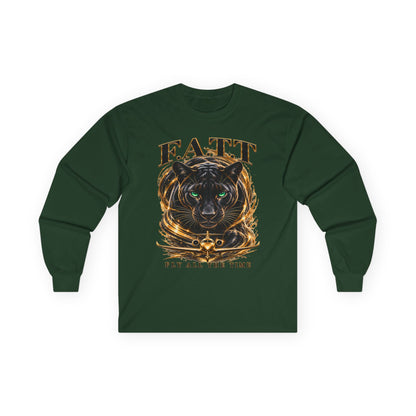 F.A.T.T Women’s Black Panther Graphic Long Sleeve