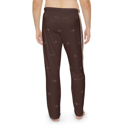 F.A.T.T Men's Flight Lounge Pants — Chocolate / Cream