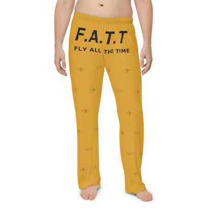 F.A.T.T Men's Flight Lounge Pants — Mustard / Black