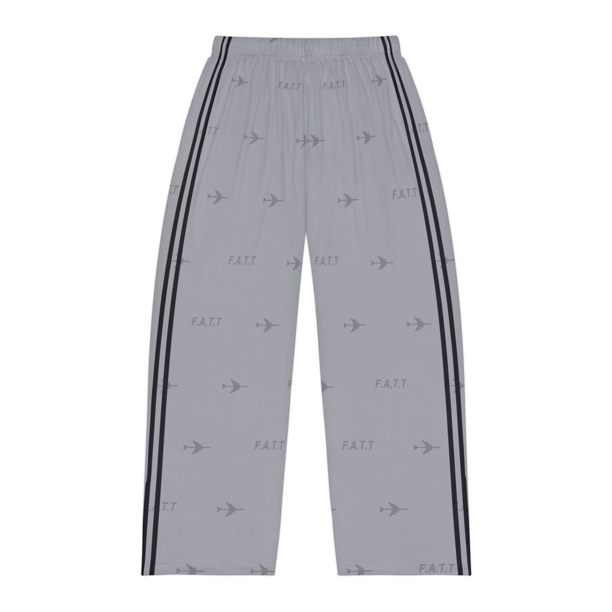 F.A.T.T Men's Flight Lounge Pants — Heather Gray / Black