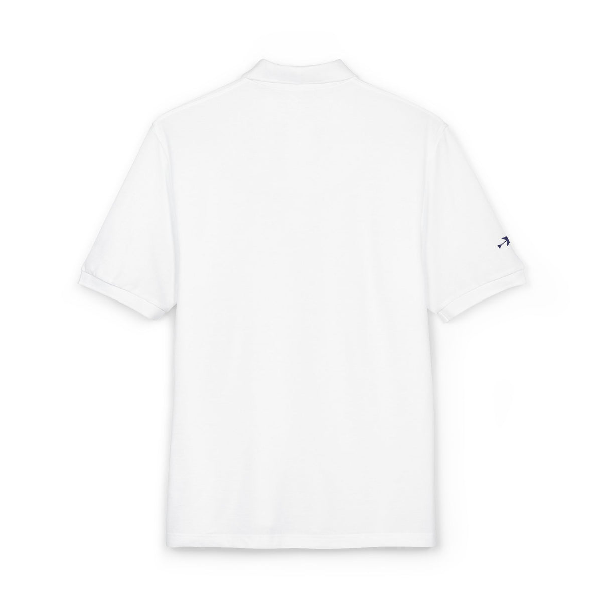 F.A.T.T Signature Embroidered Polo — Navy Stitch