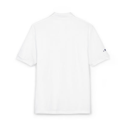 F.A.T.T Signature Embroidered Polo — Navy Stitch