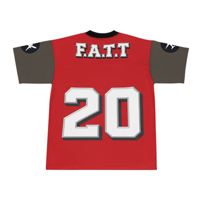F.A.T.T #20 Football Jersey — Tampa Bay | Red / Pewter