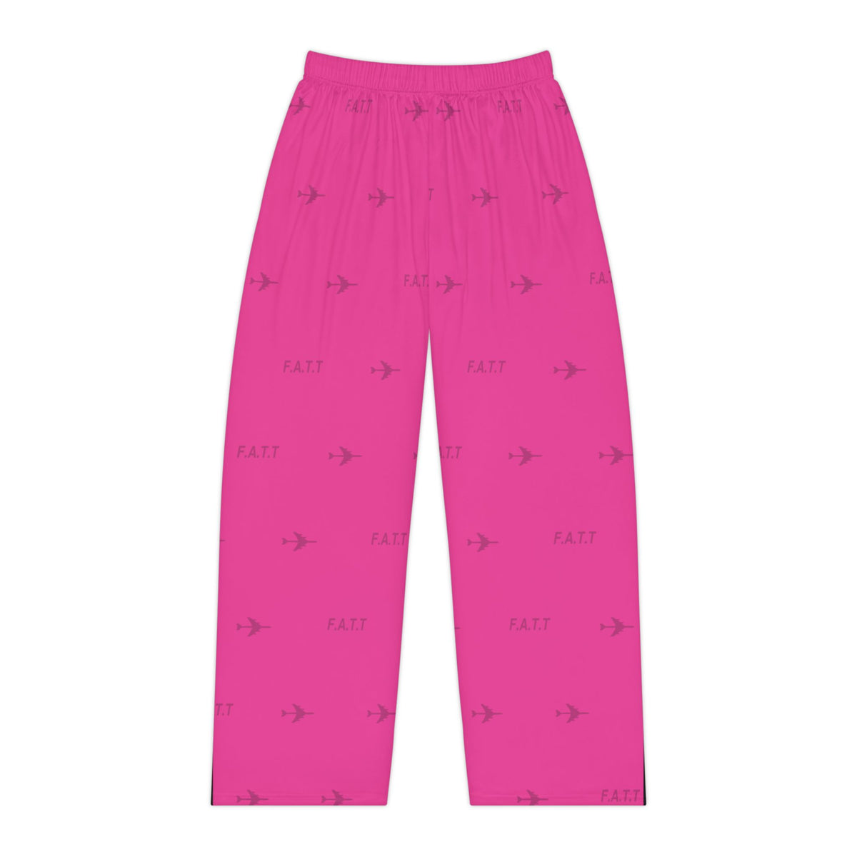 F.A.T.T Women's Flight Lounge Pants — Hot Pink / Black