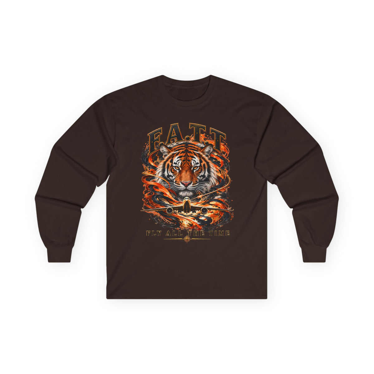 F.A.T.T Tiger Flight Graphic Long Sleeve