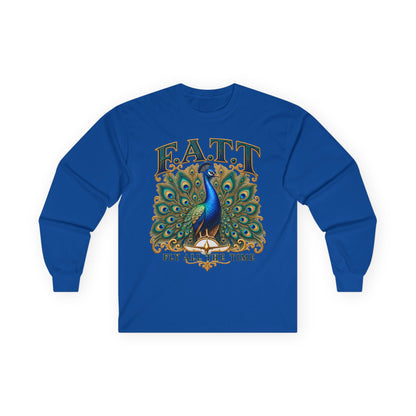 F.A.T.T Women’s Peacock Gold Graphic Long Sleeve