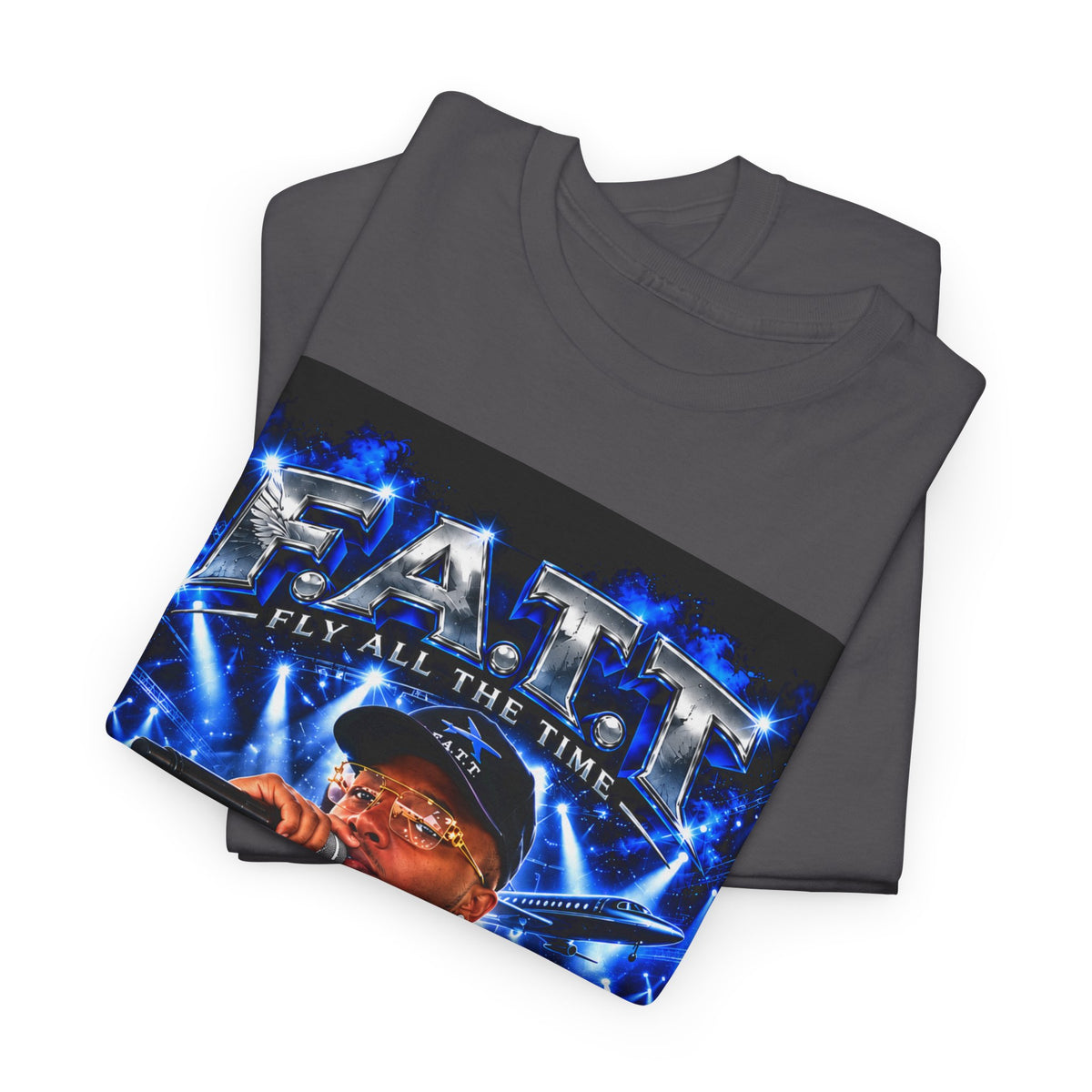 F.A.T.T Ace4K Graphic Tee — Matching Colors | 15×17 Front + Back