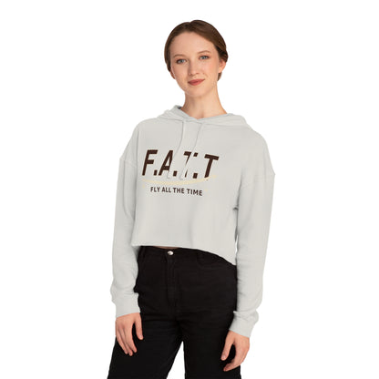 F.A.T.T Women's Flight Cropped Hoodie