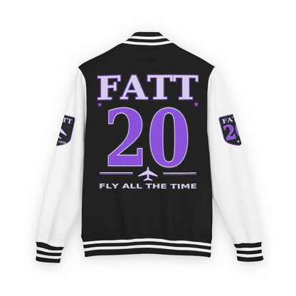 F.A.T.T Purple Space Flight #20 Varsity Jacket