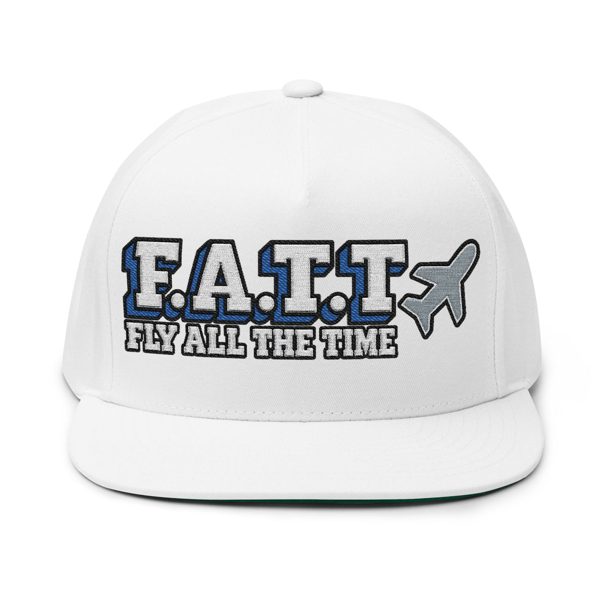 F.A.T.T Detroit Jersey Matching Snapback — Blue / Silver | Cotton