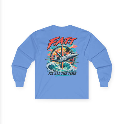F.A.T.T Tropical Coastal Flight Graphic Long Sleeve