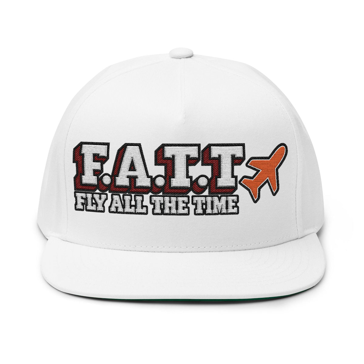 F.A.T.T Cleveland Jersey Matching Snapback — Brown / Orange | Cotton