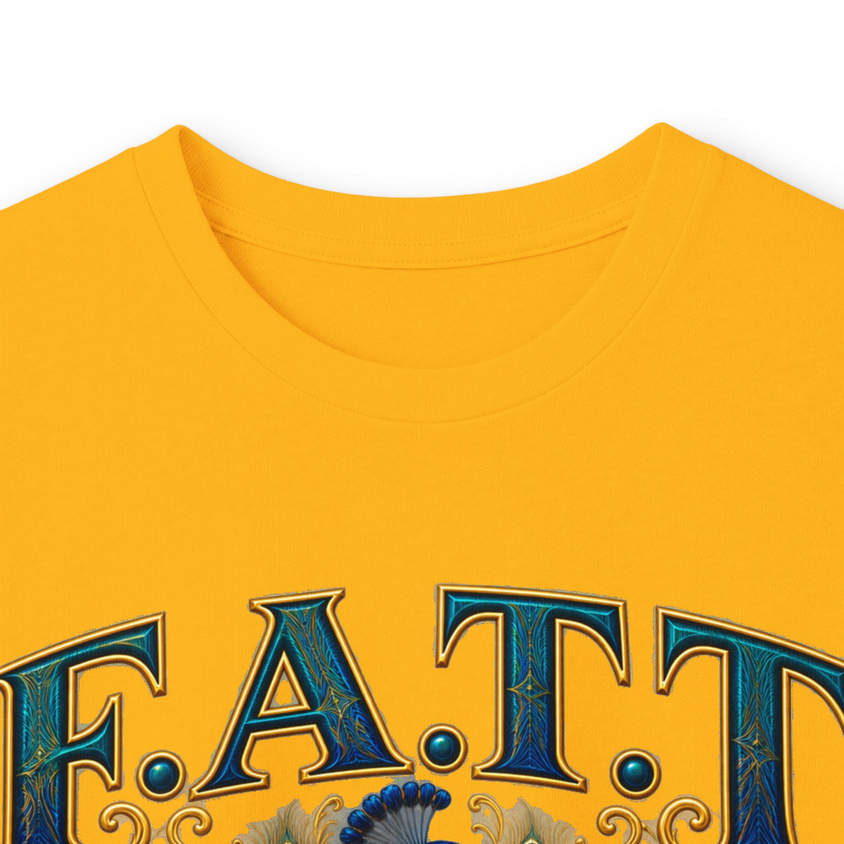 F.A.T.T Women’s Peacock Gold Graphic Long Sleeve