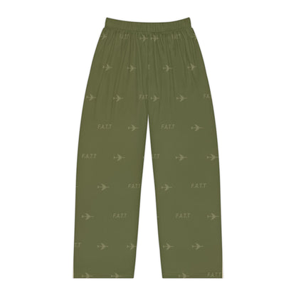 F.A.T.T Women's Flight Lounge Pants — Olive / Cream