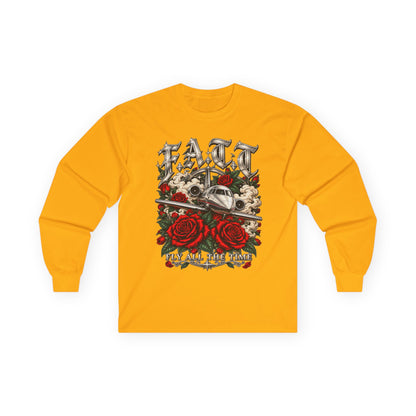 F.A.T.T Red Rose Flight Graphic Long Sleeve