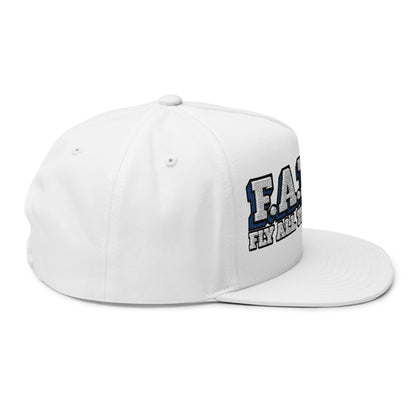 F.A.T.T City Flight Matching Snapback — Royal Blue | Cotton