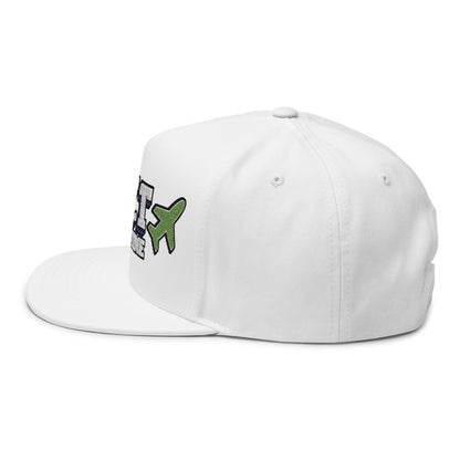 F.A.T.T Seattle Jersey Matching Snapback — Navy / Action Green | Cotton