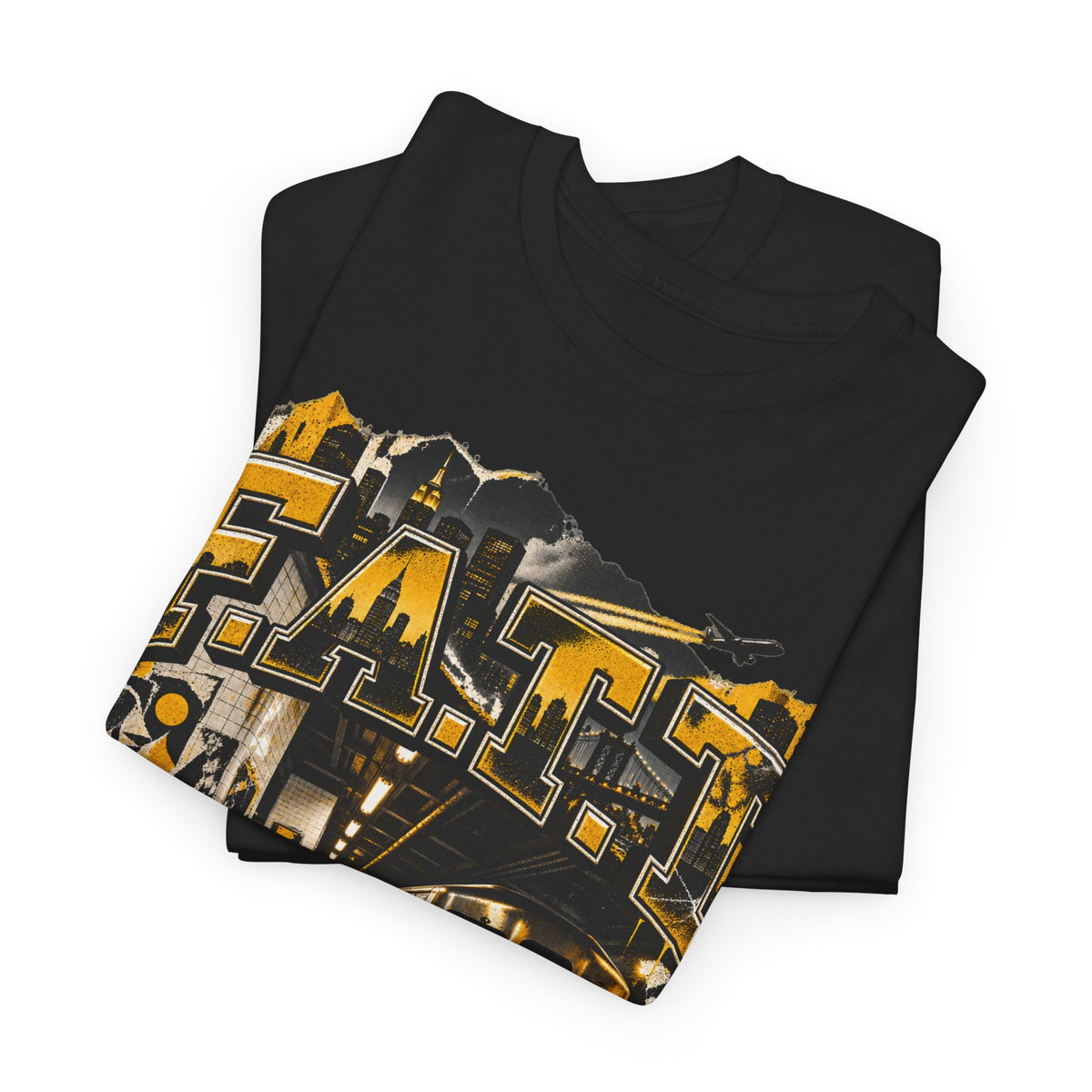 F.A.T.T Night Train Graphic Tee — Taxi | Cotton S–5XL