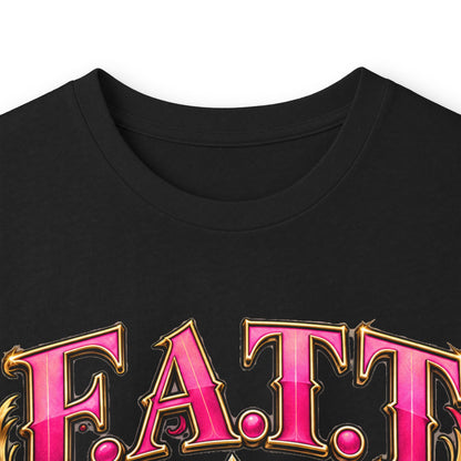 F.A.T.T Women’s Pink & Gold Crown Graphic Long Sleeve