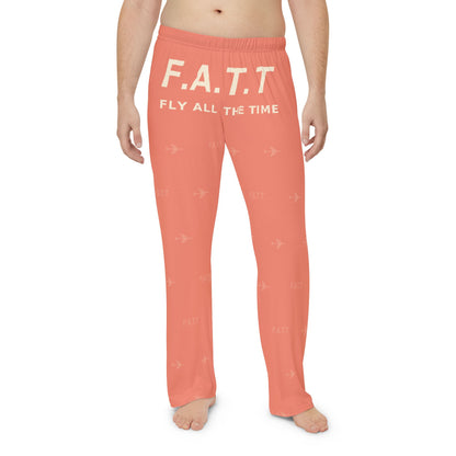 F.A.T.T Men's Flight Lounge Pants — Coral / Cream
