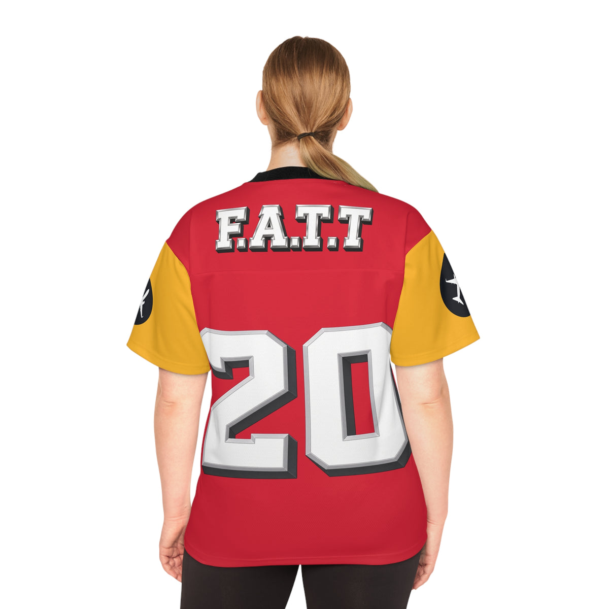 F.A.T.T #20 Football Jersey — Kansas City | Red / Gold