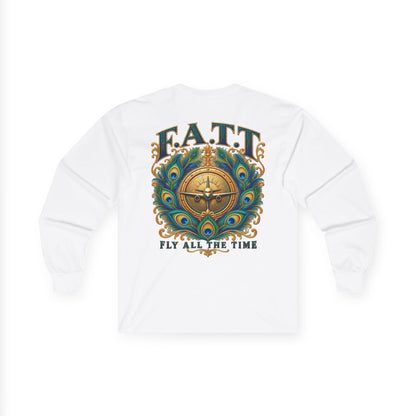 F.A.T.T Women’s Peacock Gold Graphic Long Sleeve