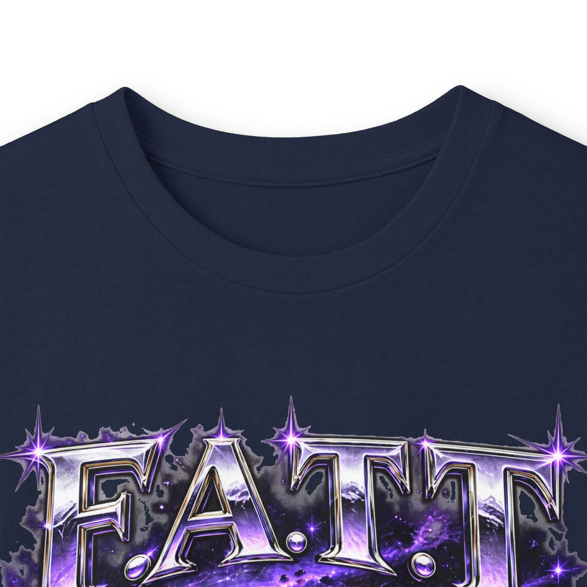 F.A.T.T Purple Space Flight Graphic Long Sleeve