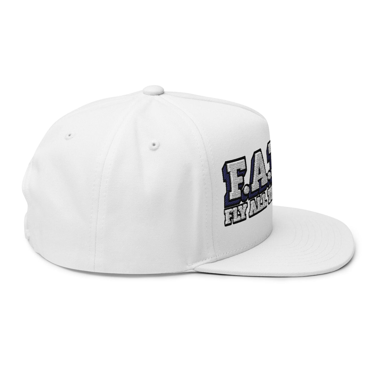 F.A.T.T New York Blue Jersey Matching Snapback — Royal / Red | Cotton
