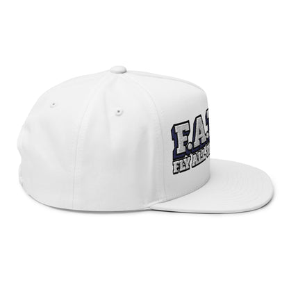 F.A.T.T New York Blue Jersey Matching Snapback — Royal / Red | Cotton